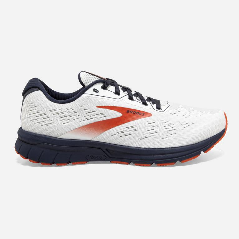 Brooks Anthem 4 Neutral - Zapatillas Running Asfalto Hombre - Blancas / Azul Marino / Rojas (LY59487